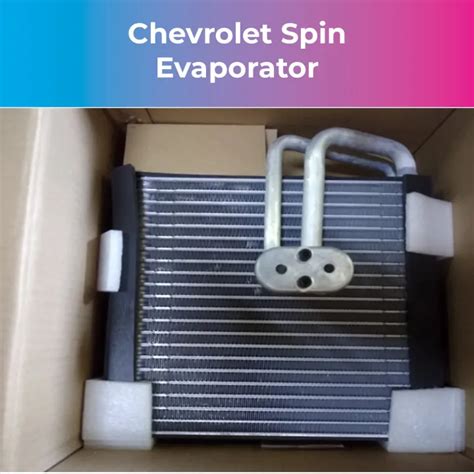 evaporator chevrolet spin|CHEVROLET SPIN .